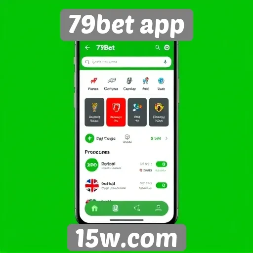 Interface do 79bet app melhora experiência do usuário
